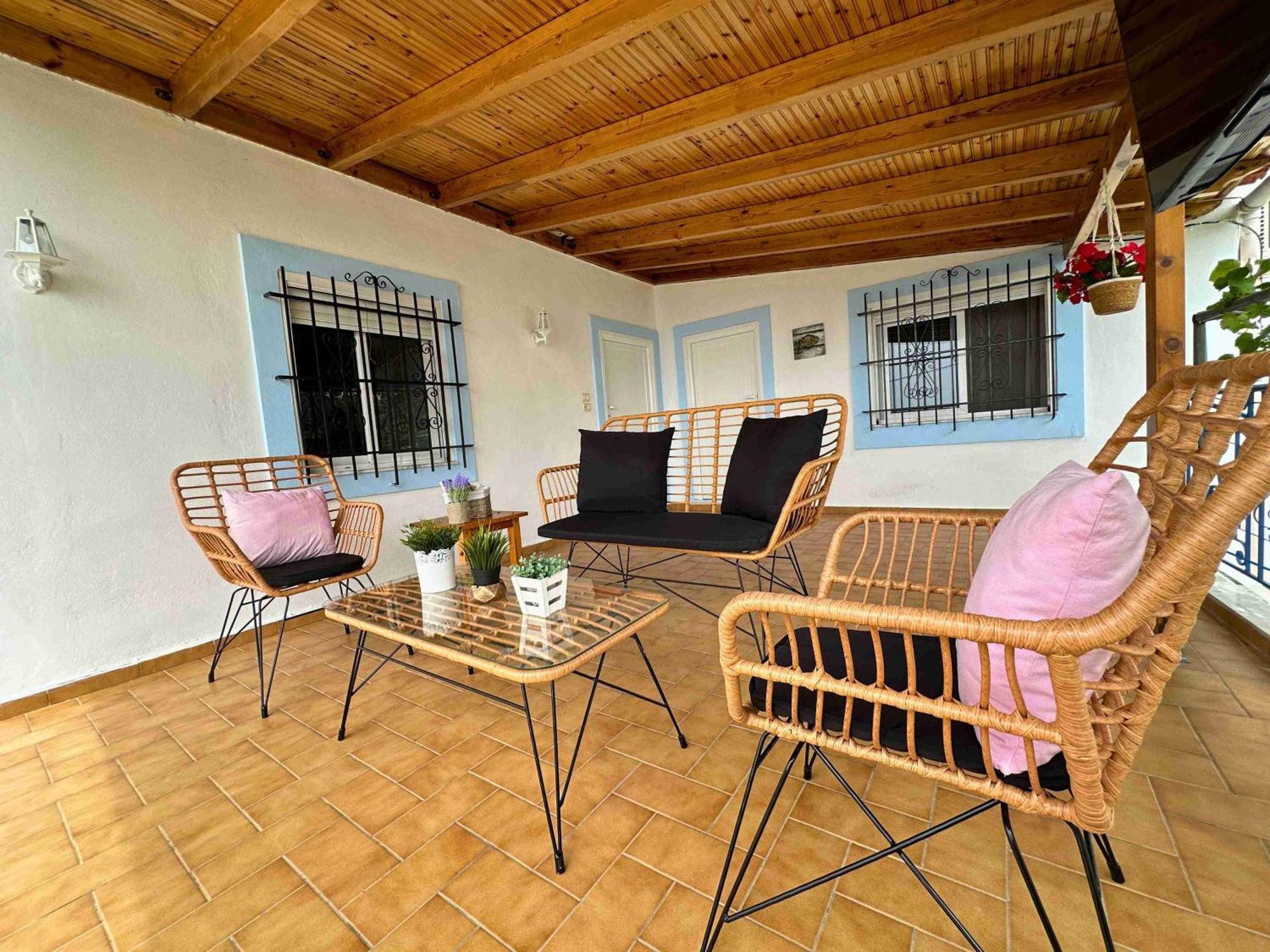Kalderimi View House Villa Dhërmi Kültér fotó