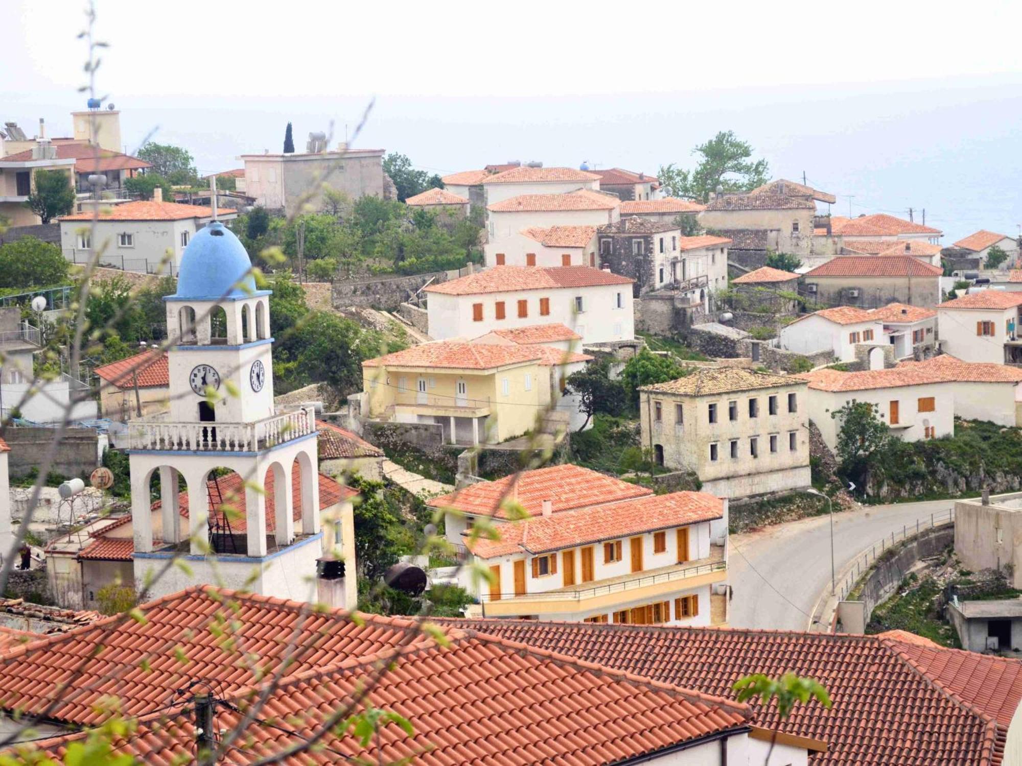 Kalderimi View House Villa Dhërmi Kültér fotó