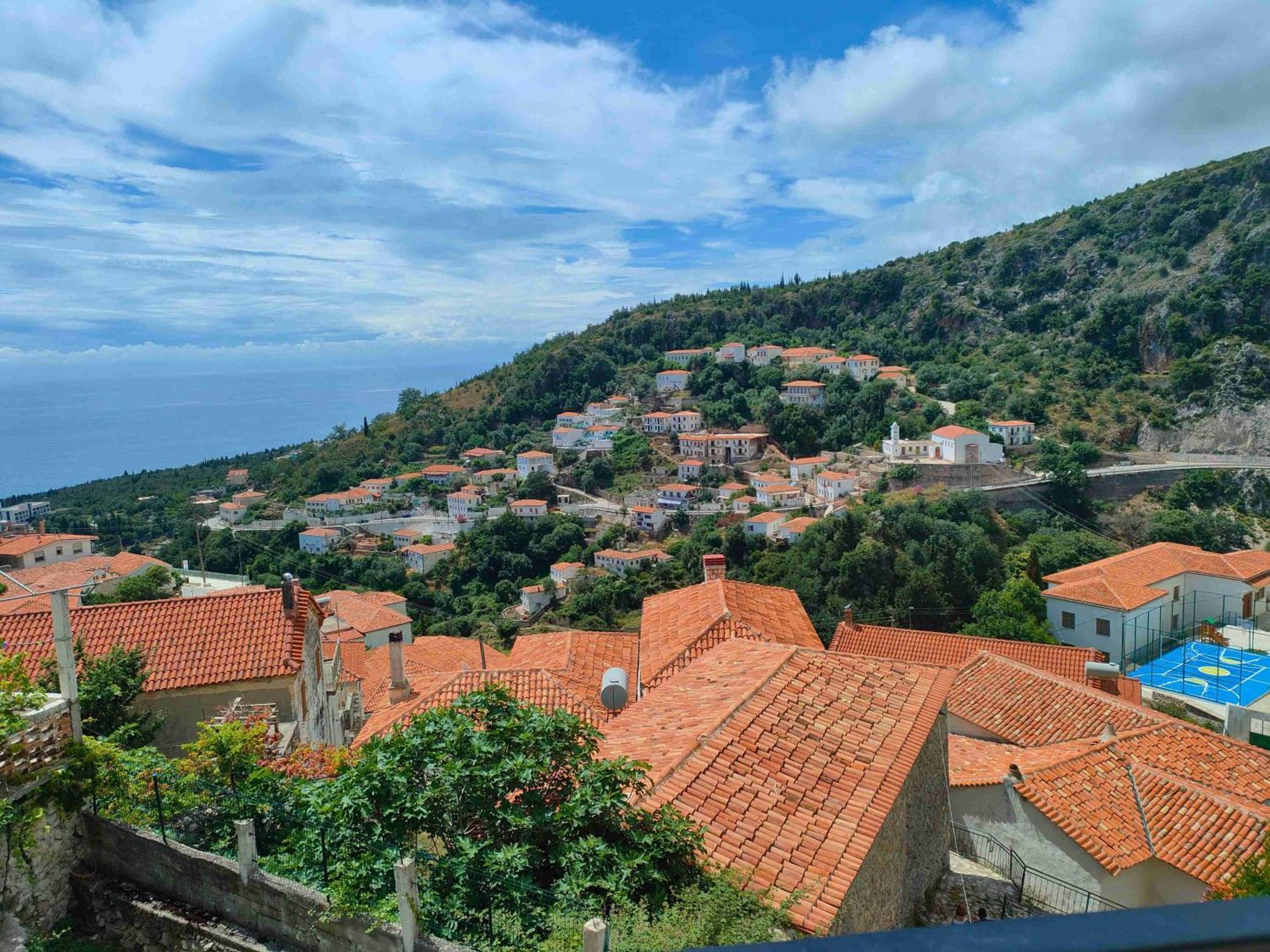 Kalderimi View House Villa Dhërmi Kültér fotó
