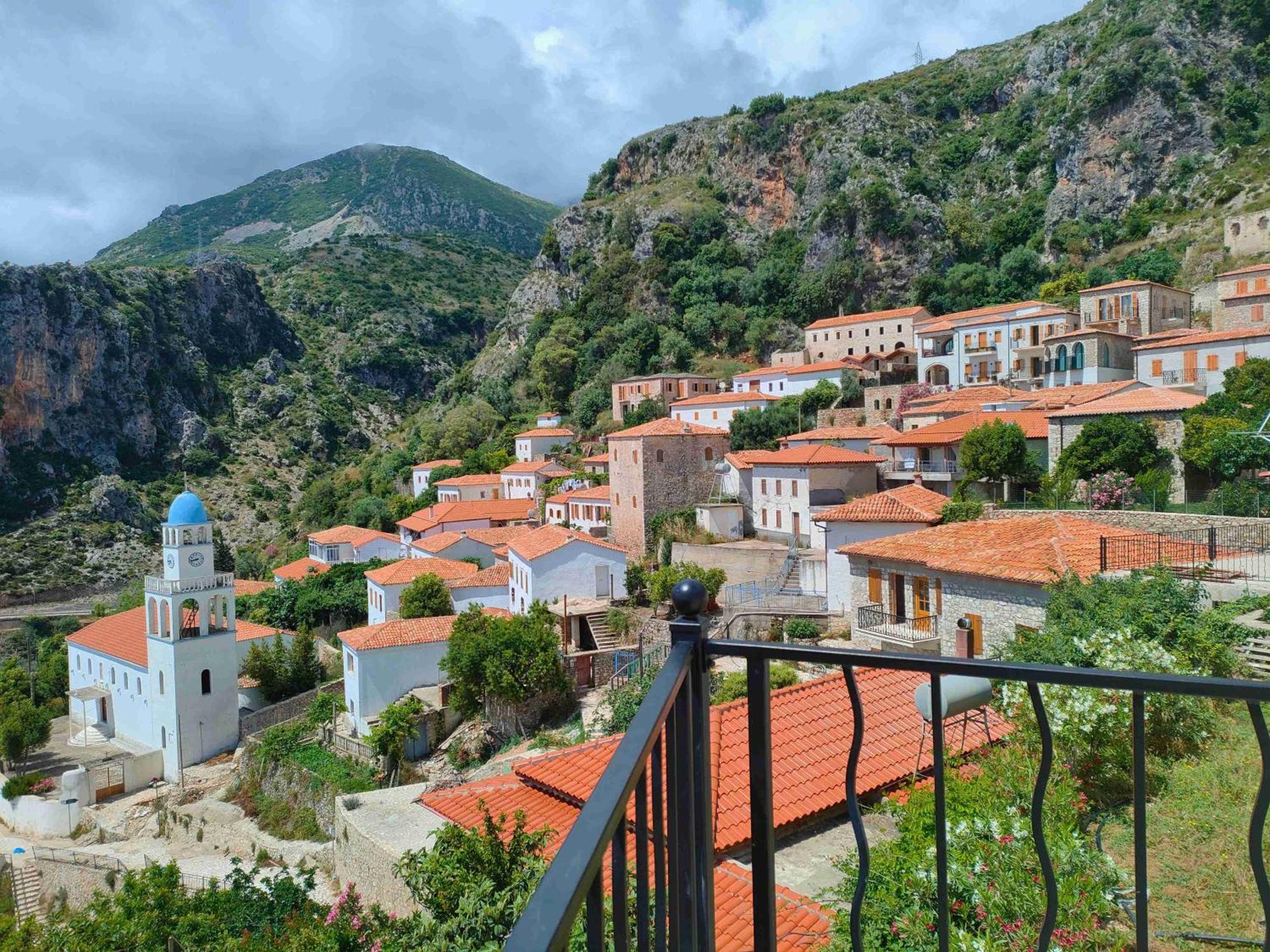Kalderimi View House Villa Dhërmi Kültér fotó